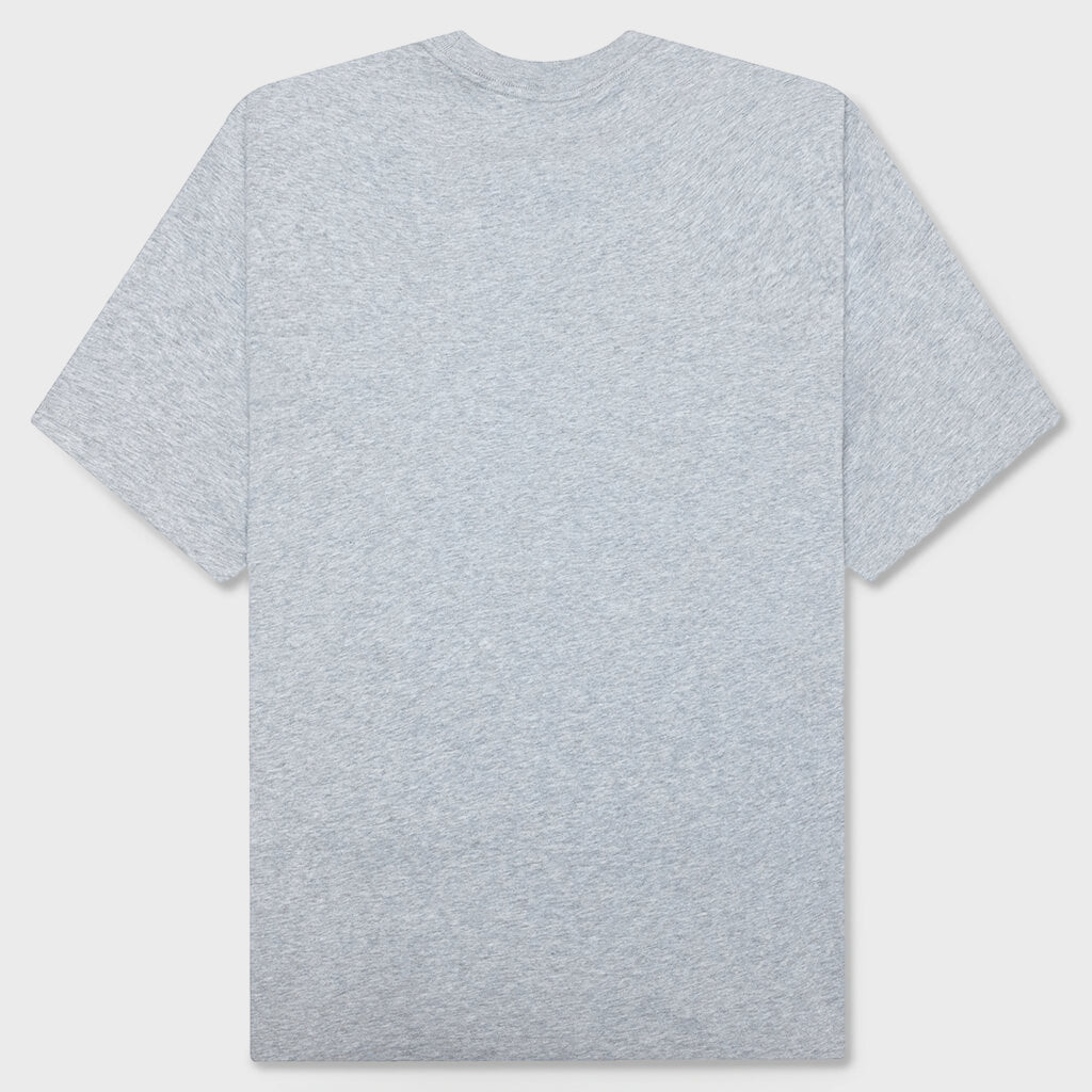 College Relaxed Fit Tee - Gray
