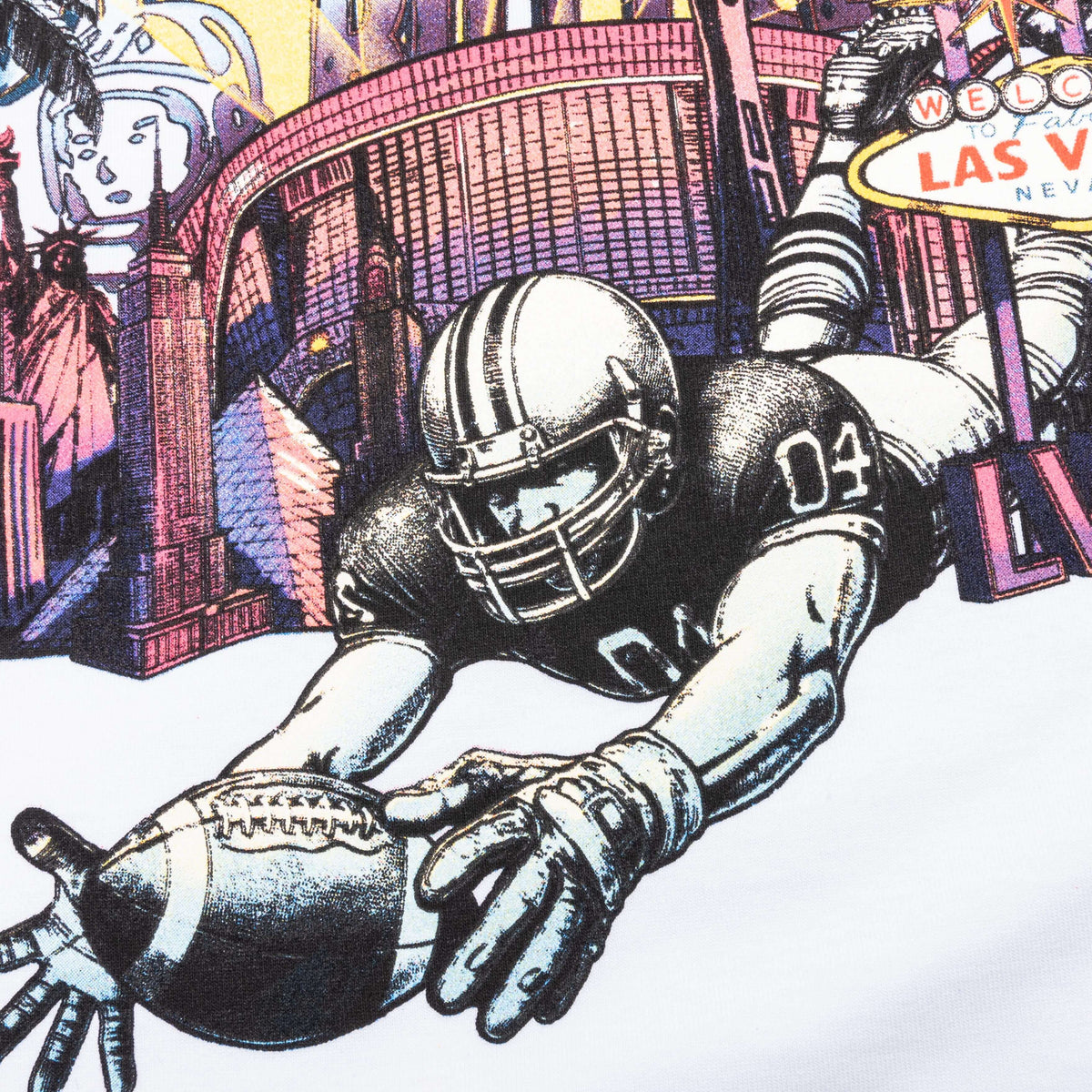 Touchdown Short Sleeve Tee - White