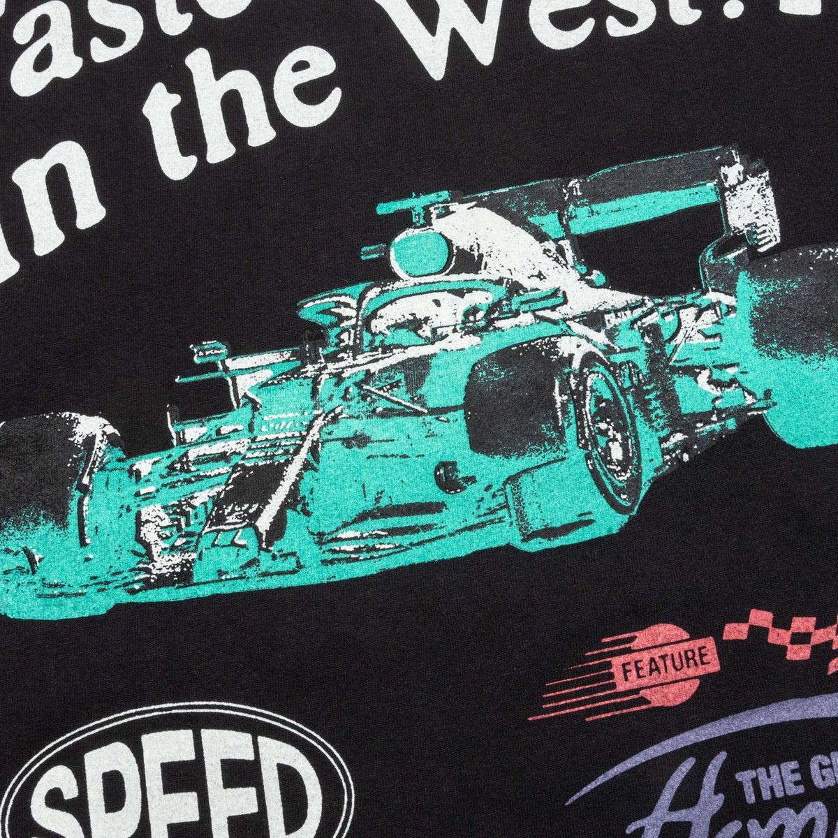 Fastest Rides L/S Tee - Faded Black