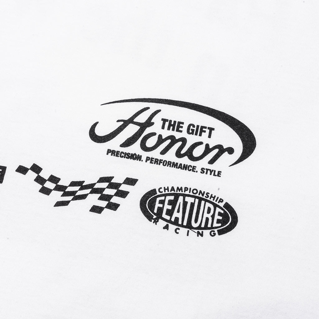 Fastest Rides L/S Tee - White