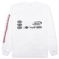 Fastest Rides L/S Tee - White