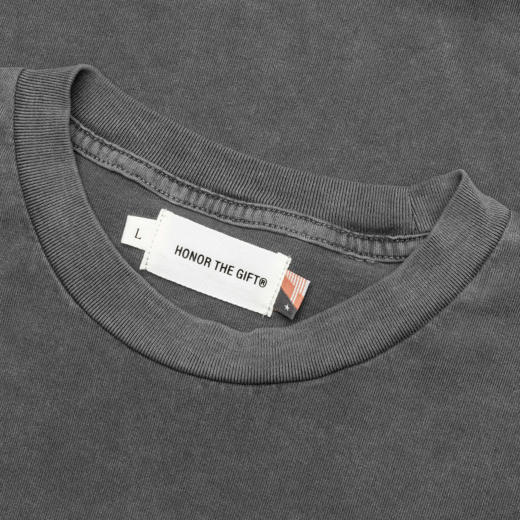Precision Graphic Tee - Faded Black