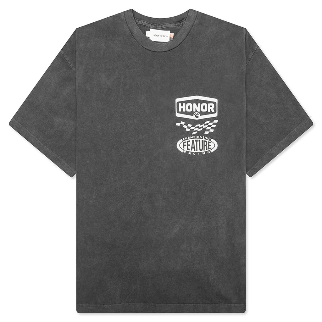 Precision Graphic Tee - Faded Black