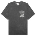 Precision Graphic Tee - Faded Black