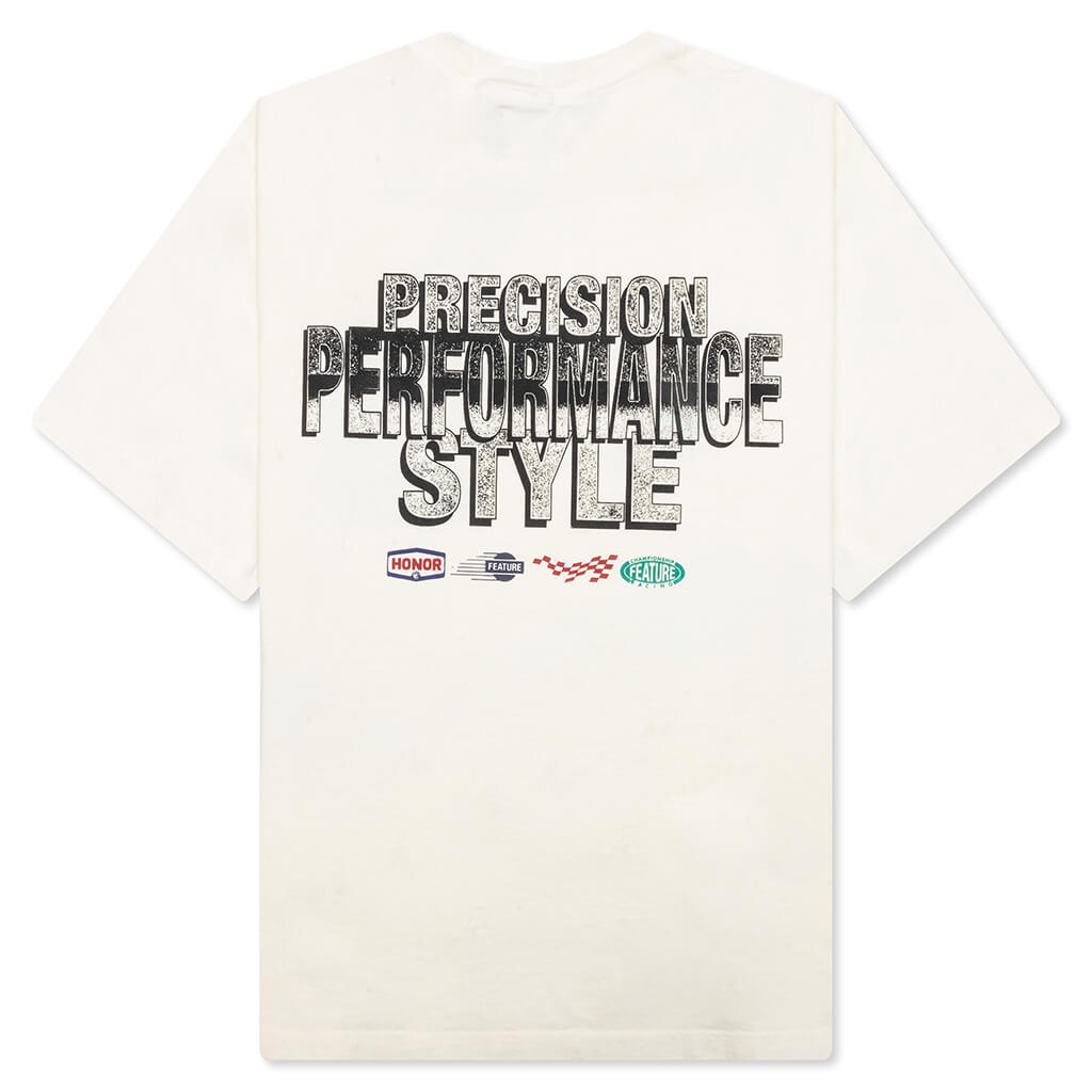 Precision Graphic Tee - White