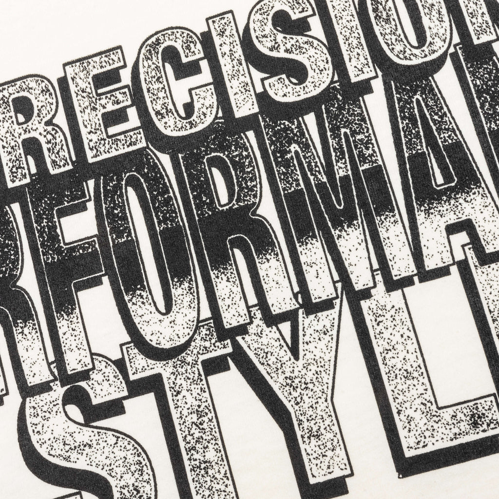 Precision Graphic Tee - White