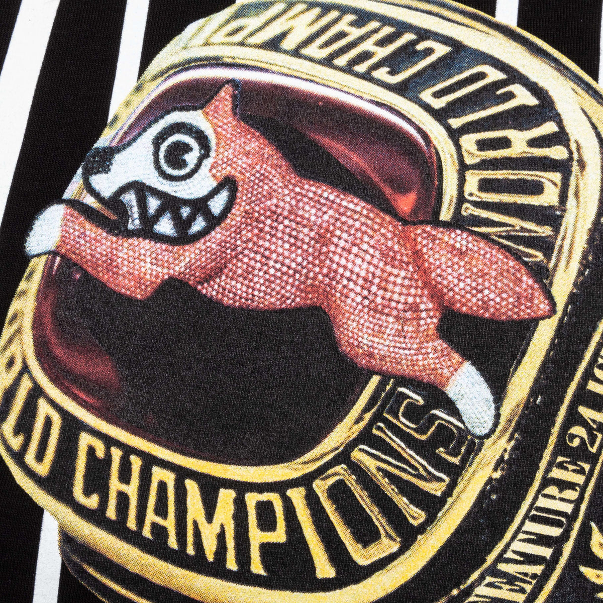 Rings Short Sleeve Tee - Black