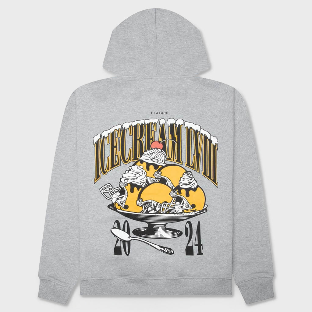 Super Bowl Hoodie - Heather Grey