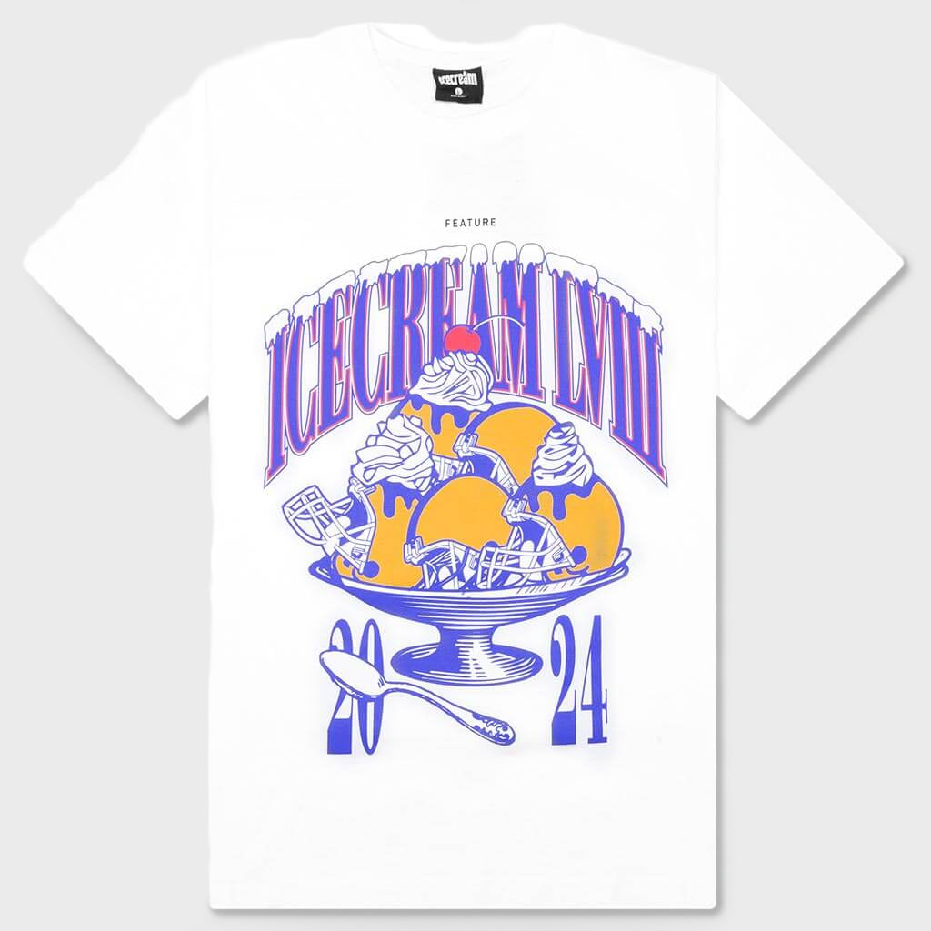 Super Bowl Short Sleeve Tee - White