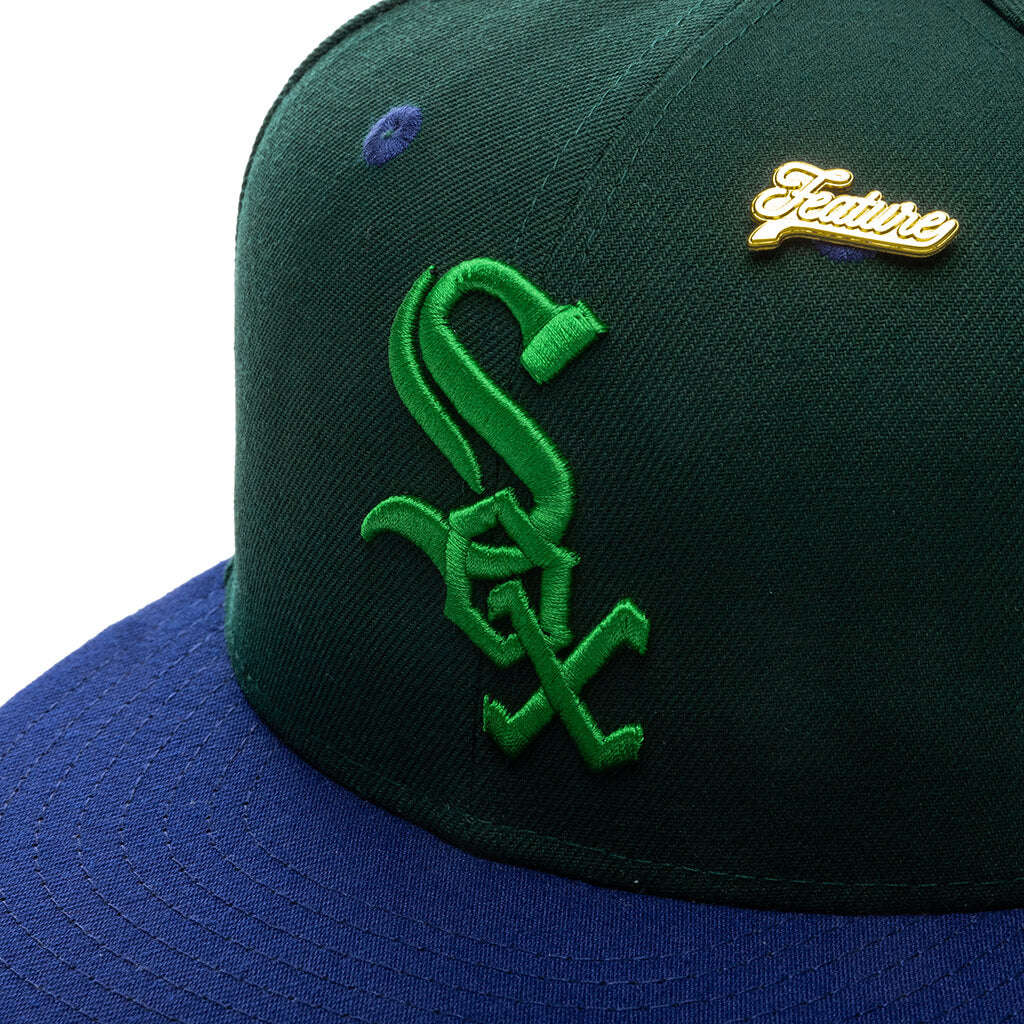 "Timepiece" Chicago White Sox Fitted - Green/Royal