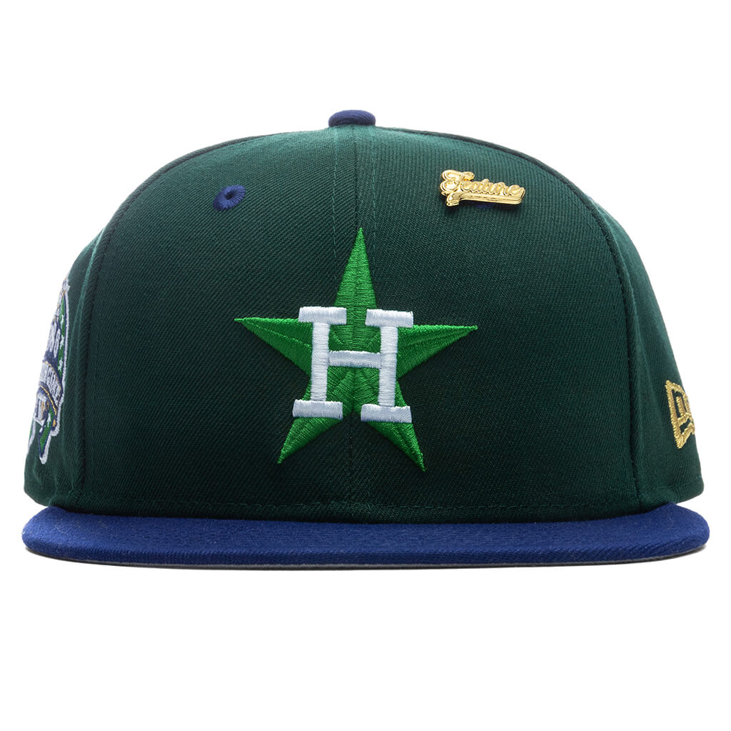 "Timepiece" Houston Astros Fitted - Green/Royal