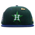 "Timepiece" Houston Astros Fitted - Green/Royal