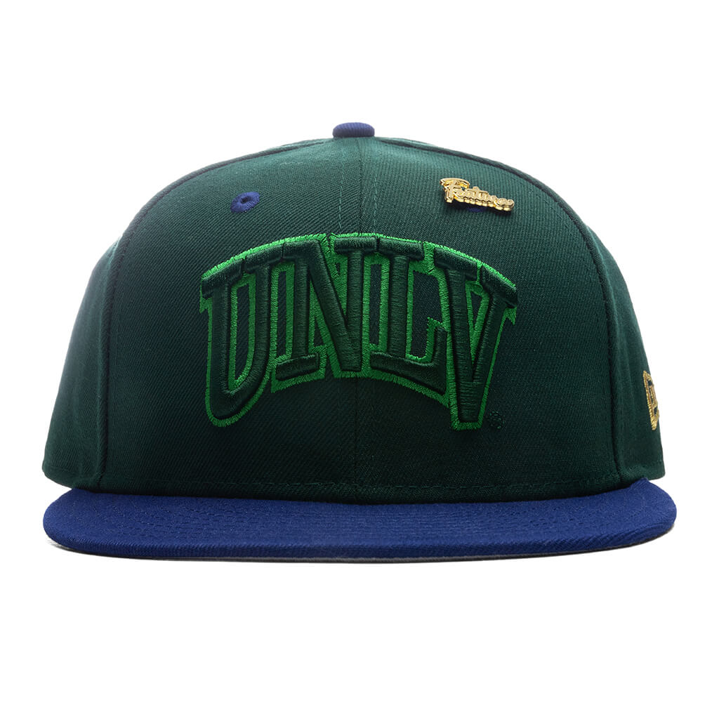 "Timepiece" UNLV Rebels Fitted - Green/Royal
