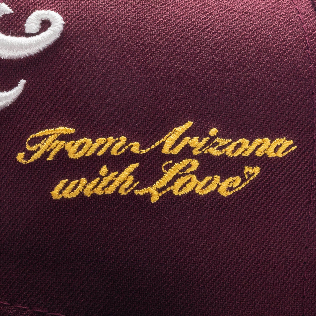 AZ 59FIFTY Fitted - Maroon/Black