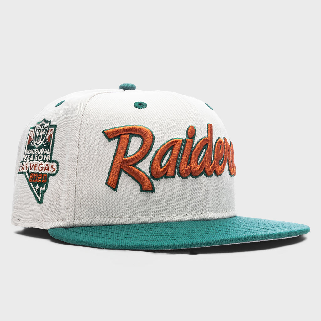59FIFTY Fitted Las Vegas Raiders - Stone/Emerald Green