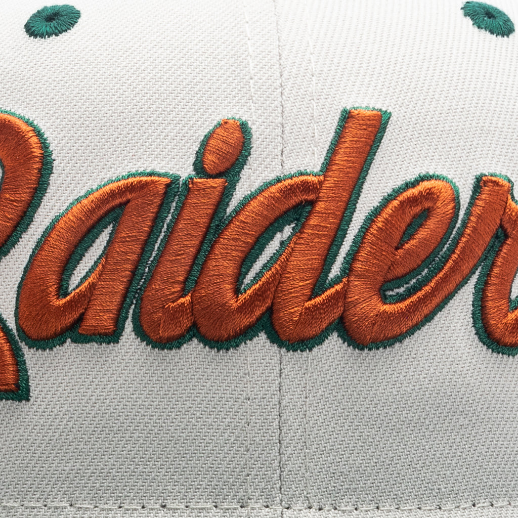 59FIFTY Fitted Las Vegas Raiders - Stone/Emerald Green