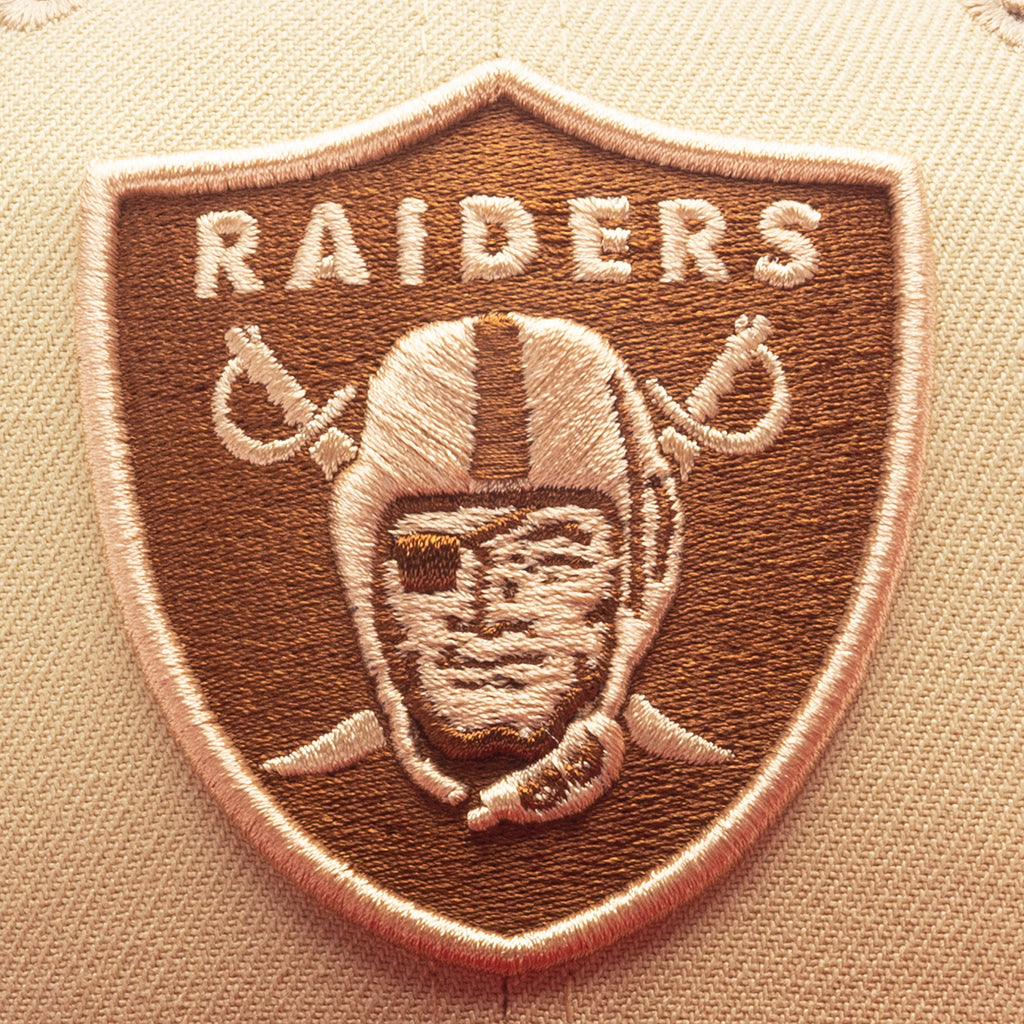 59FIFTY Fitted Las Vegas Raiders - Vegas Gold/Brick Red
