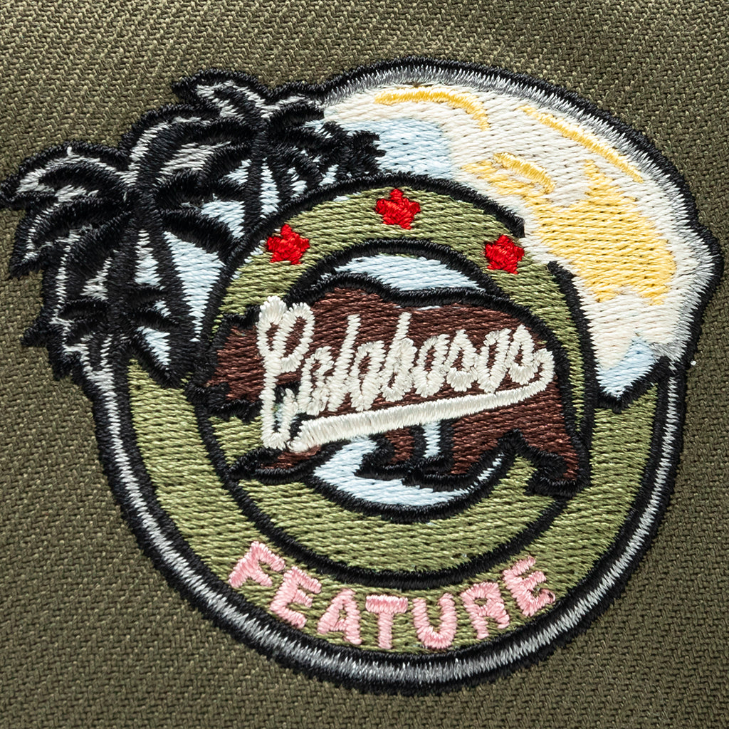 59FIFTY Fitted Old English F Calabasas - New Olive/Vegas Gold