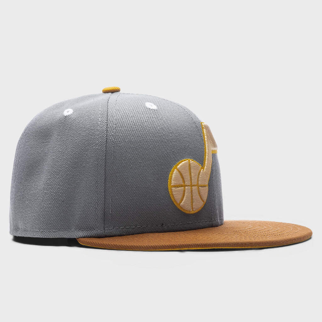 Fossils Everywhere 59FIFTY Fitted - Utah Jazz