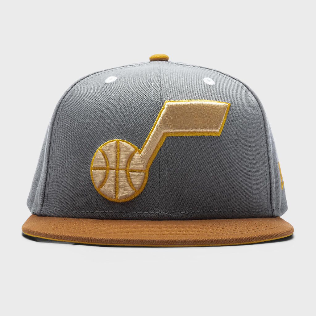 Fossils Everywhere 59FIFTY Fitted - Utah Jazz