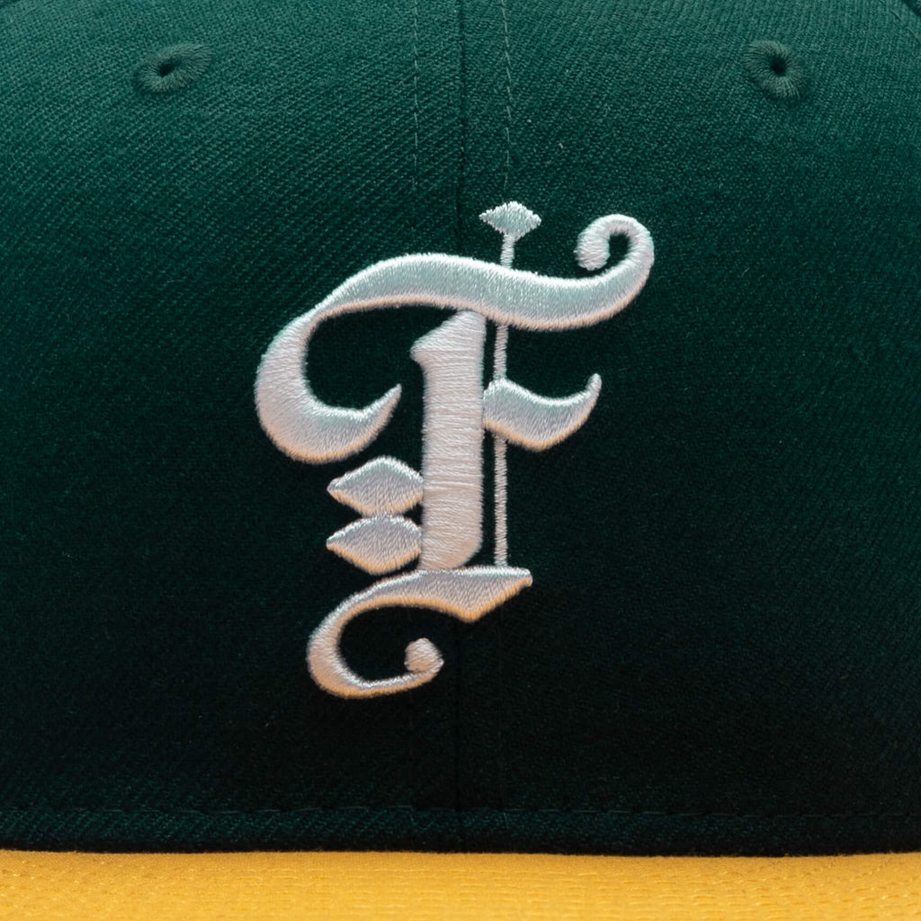 59FIFTY Fitted Wool - Dark Green/Yellow