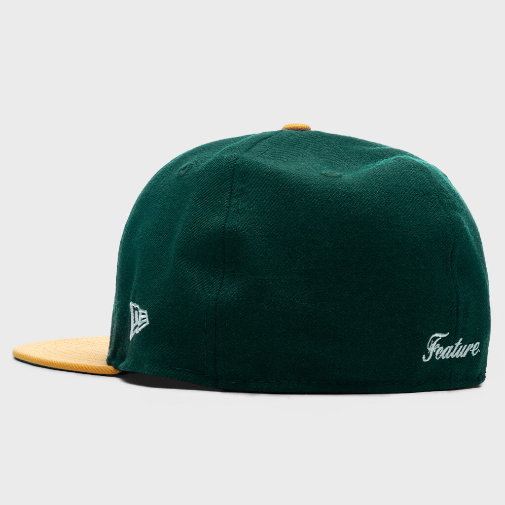 59FIFTY Fitted Wool - Dark Green/Yellow