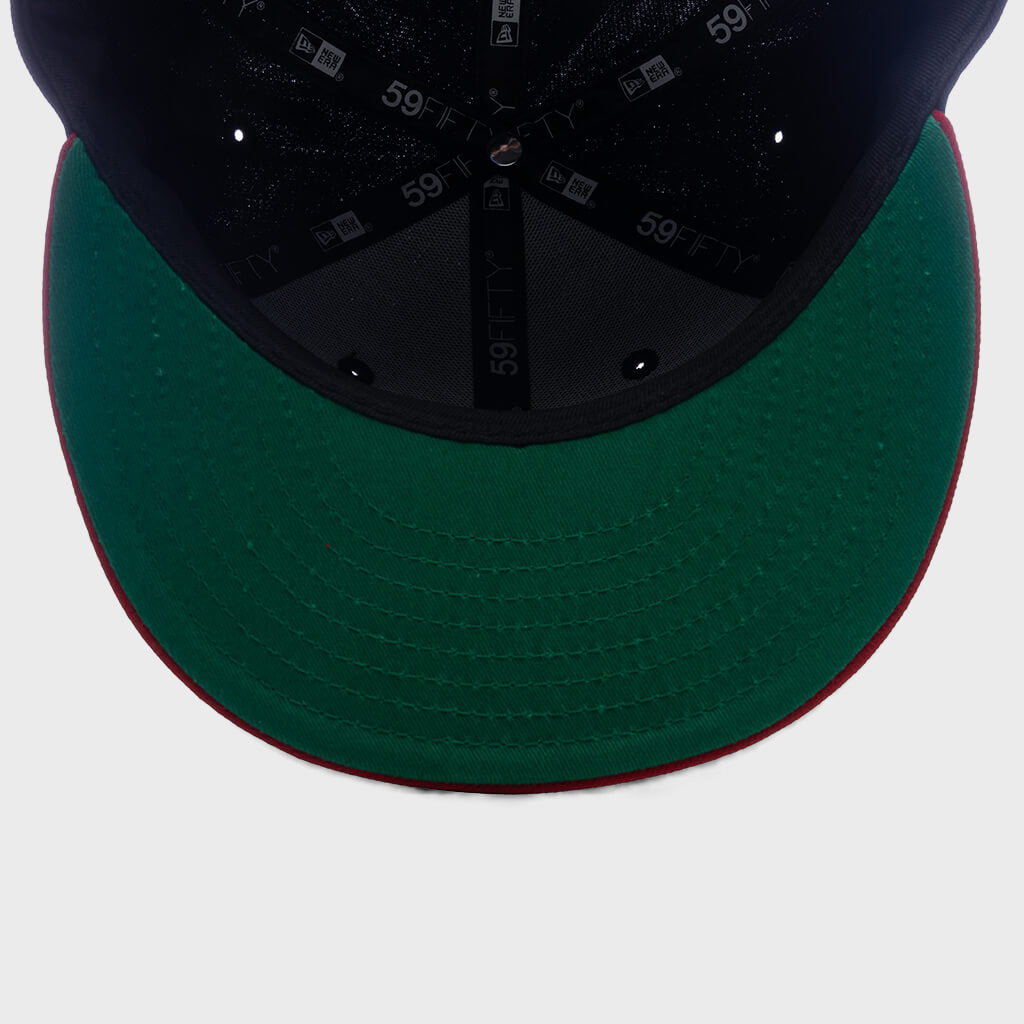 59FIFTY Fitted Wool - Navy/Red