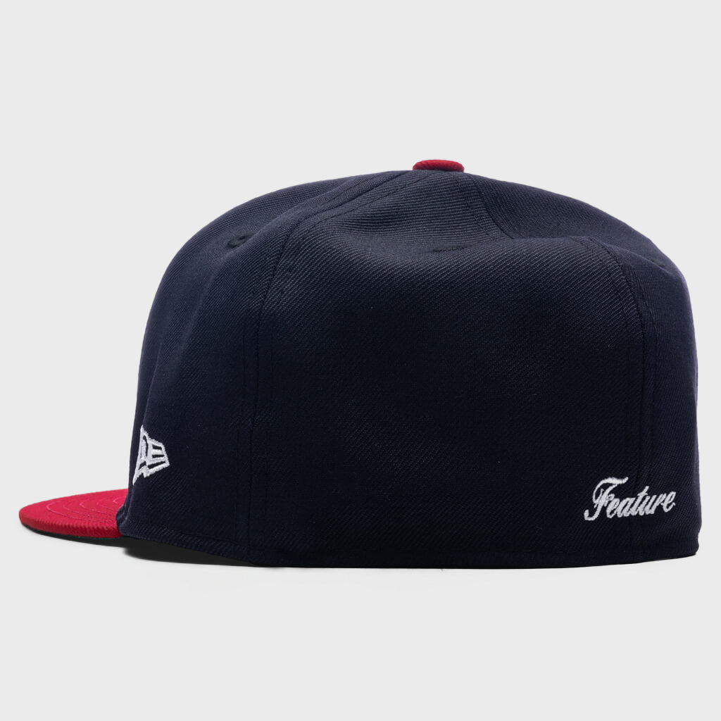 59FIFTY Fitted Wool - Navy/Red