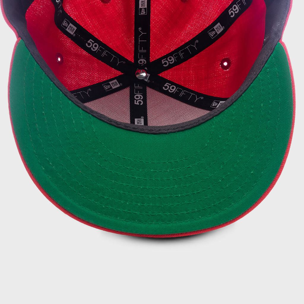 59FIFTY Fitted Wool - Red