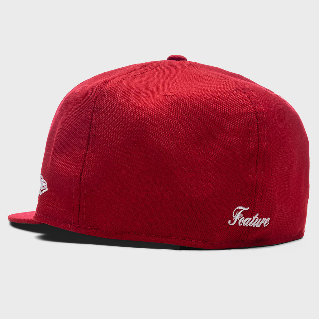 59FIFTY Fitted Wool - Red