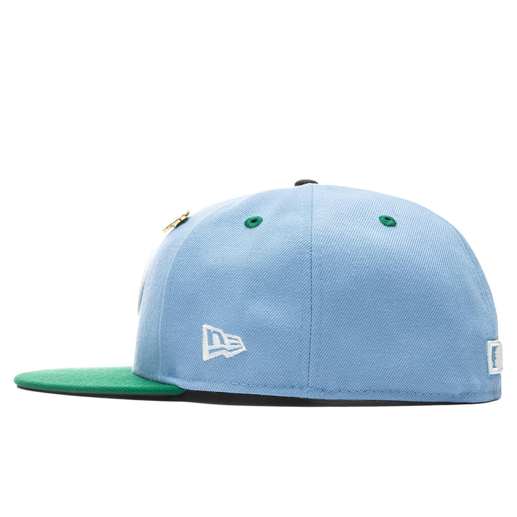 "Earth" Arizona Diamondbacks Fitted - Birdseye Blue/Kelly Green