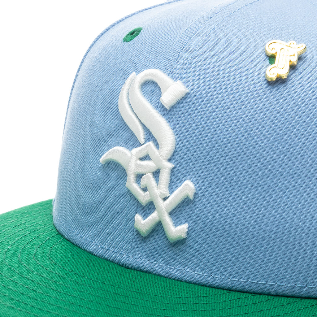 "Earth" Chicago White Sox Fitted - Birdseye Blue/Kelly Green