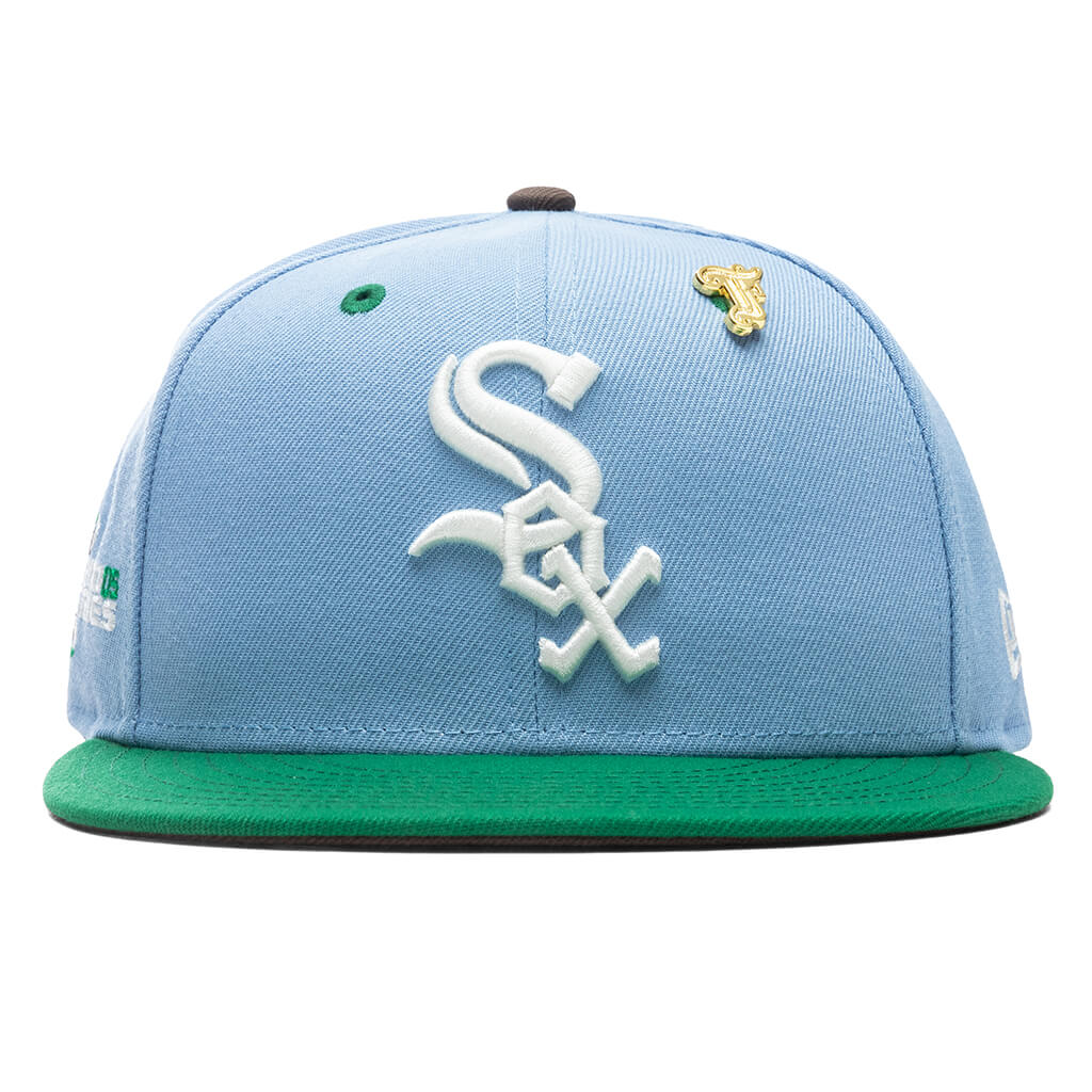"Earth" Chicago White Sox Fitted - Birdseye Blue/Kelly Green