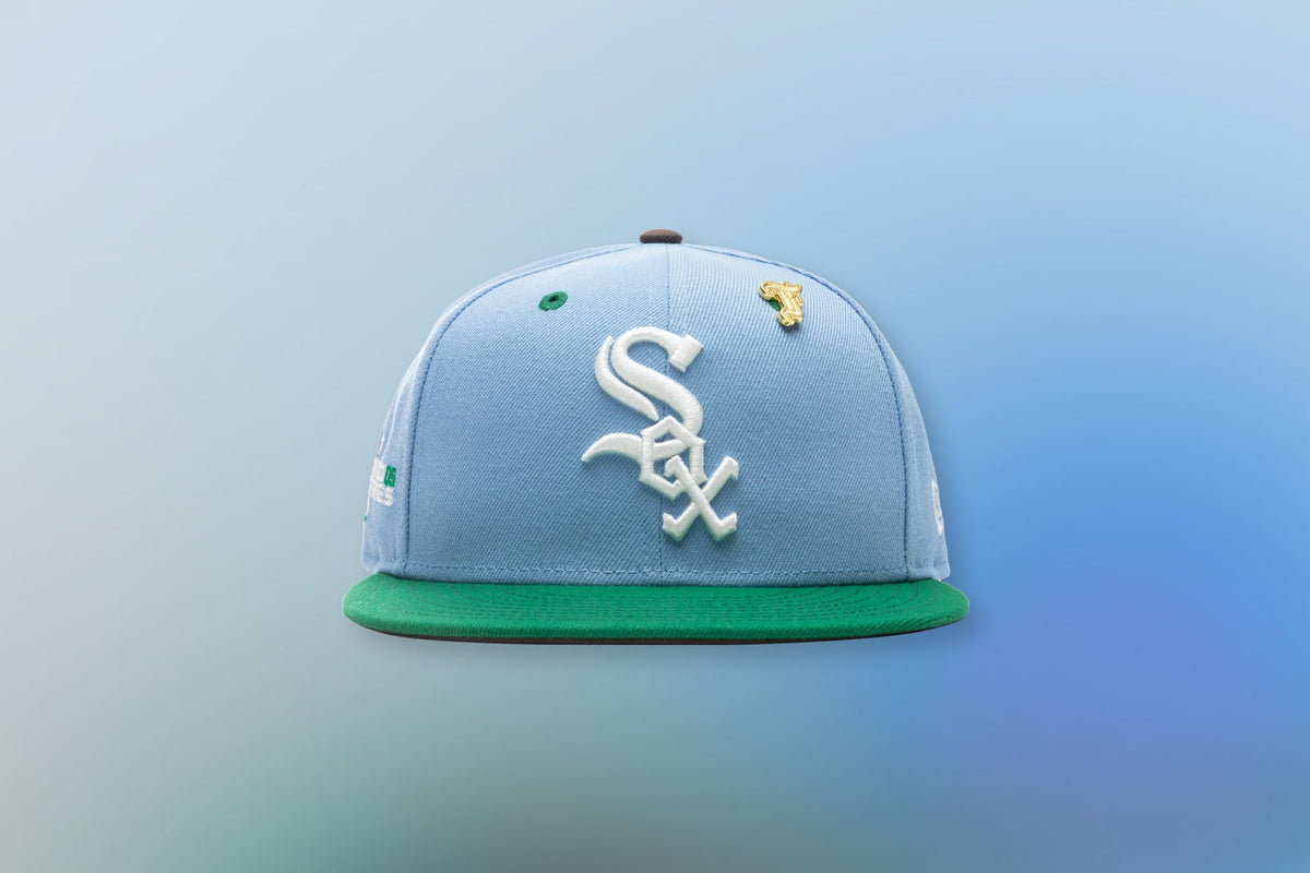 "Earth" Chicago White Sox Fitted - Birdseye Blue/Kelly Green
