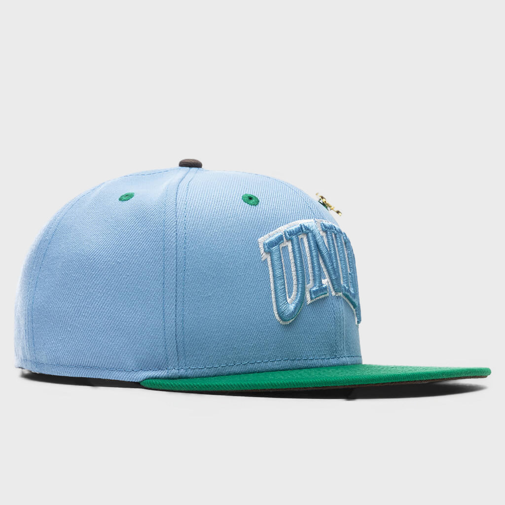 "Earth" 59FIFTY UNLV Rebels - Birdseye Blue/Kelly Green