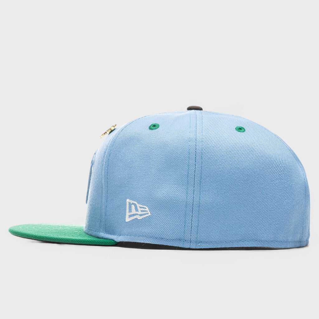 "Earth" 59FIFTY UNLV Rebels - Birdseye Blue/Kelly Green