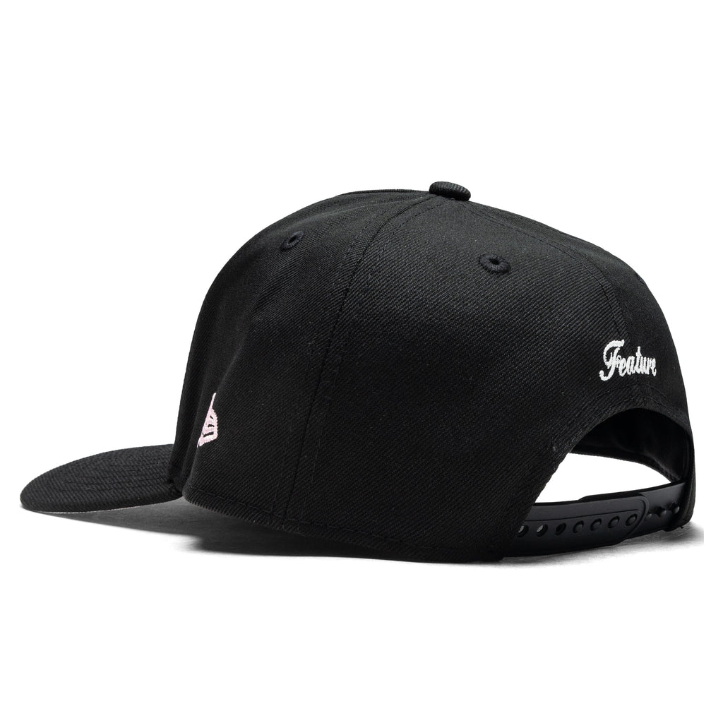 9FIFTY A-Frame Old English F La Jolla - Black/Pink
