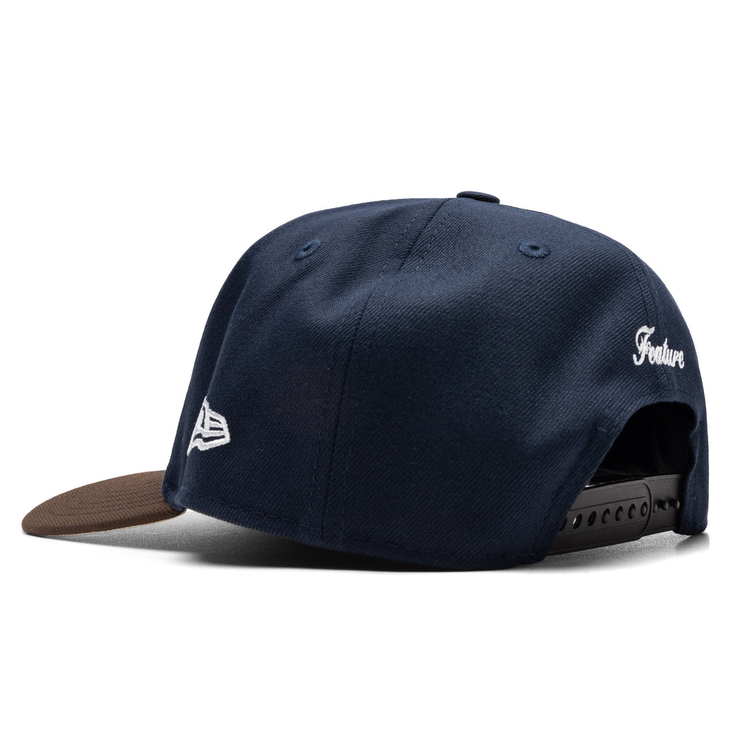 9FIFTY A-Frame Old English F Vegas - Night Shift Navy/Walnut