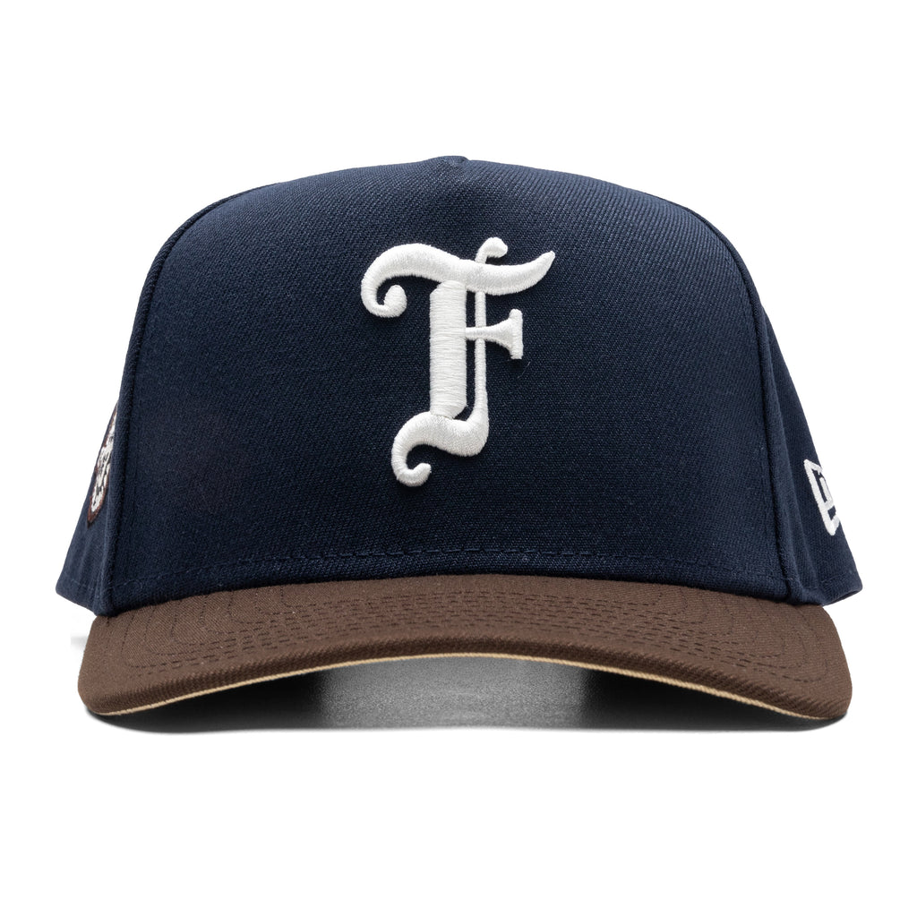 9FIFTY A-Frame Old English F Vegas - Night Shift Navy/Walnut
