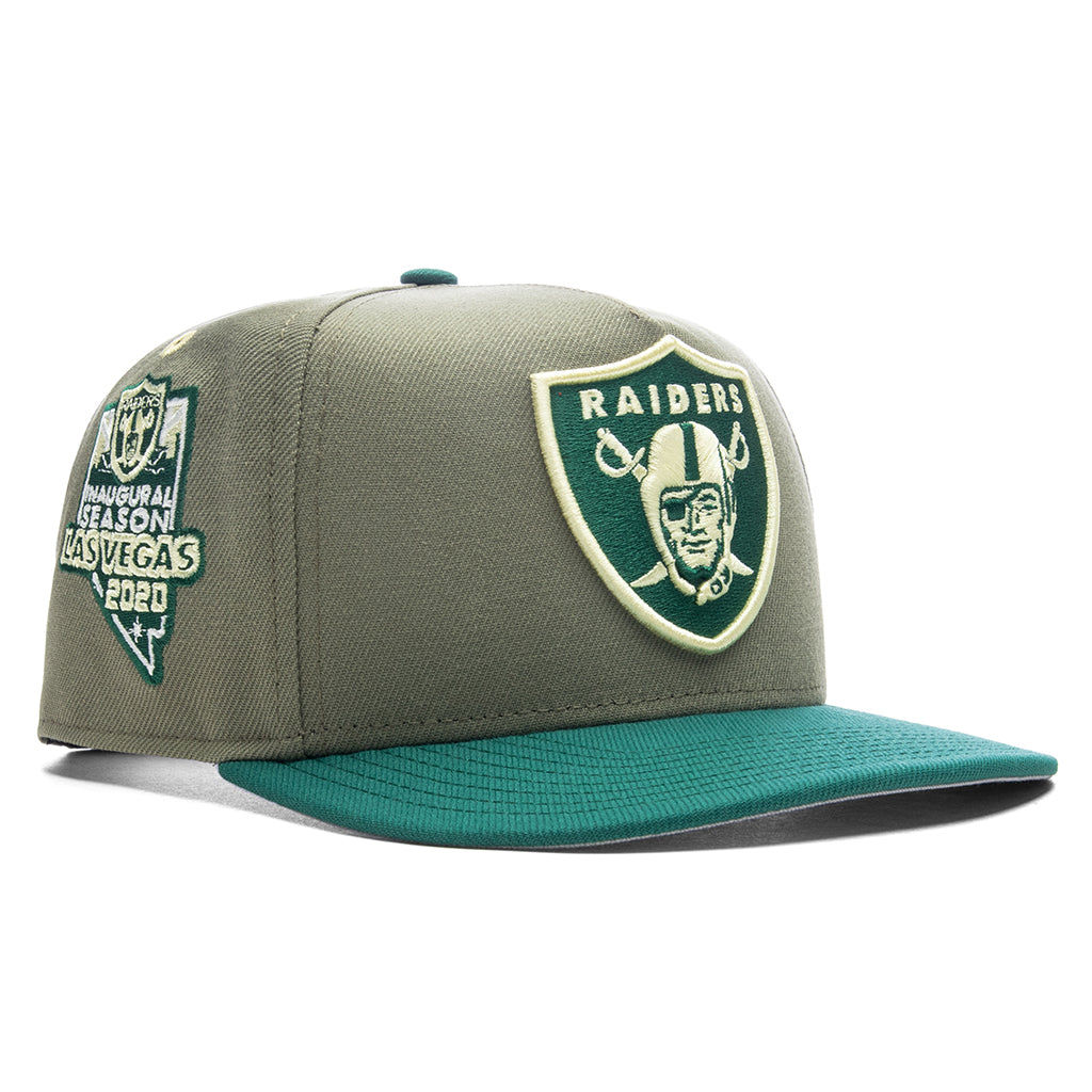 9FIFTY A-Frame Snapback Las Vegas Raiders - Green Back/Emerald Green