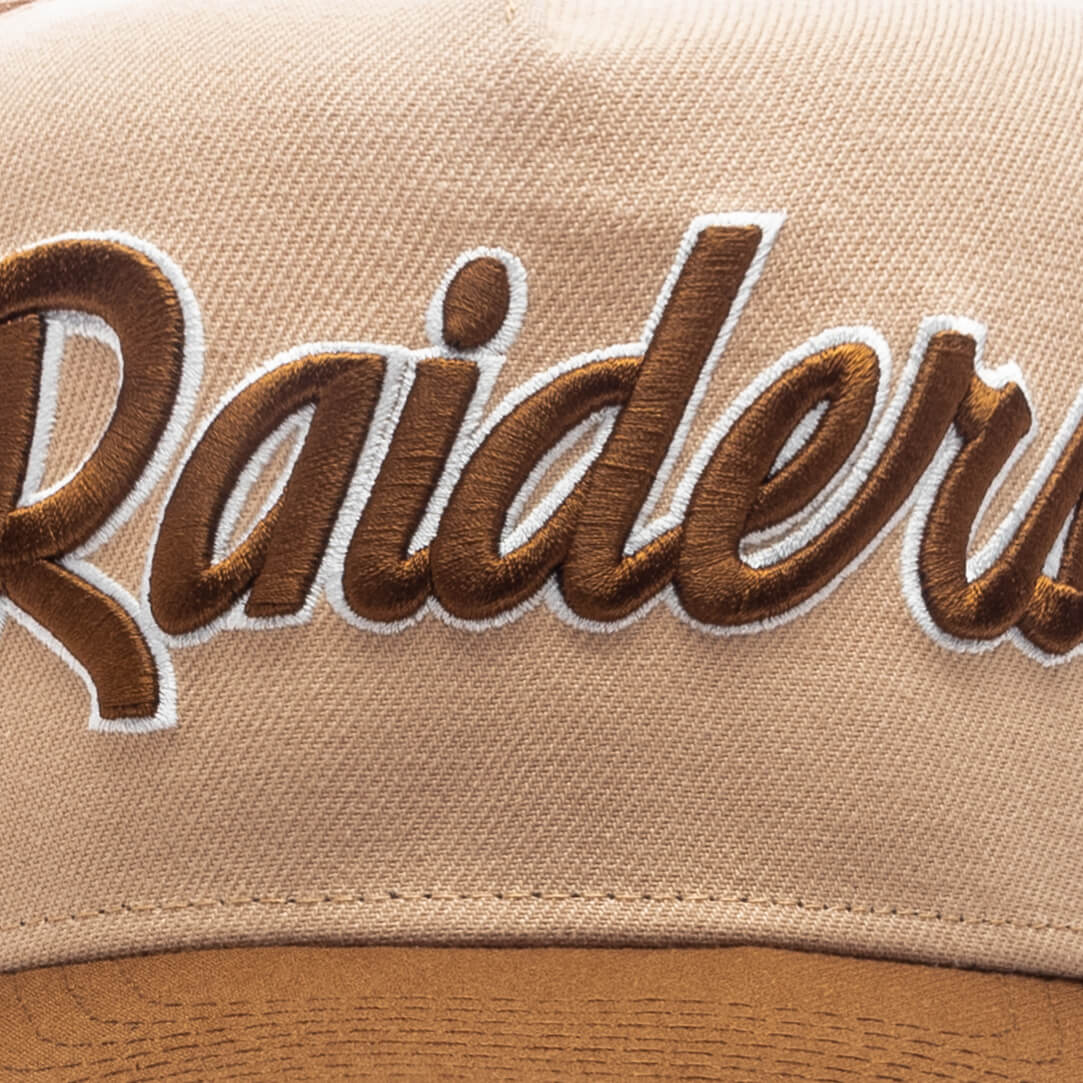 9FIFTY A-Frame Snapback Las Vegas Raiders - Chrome/Pecan