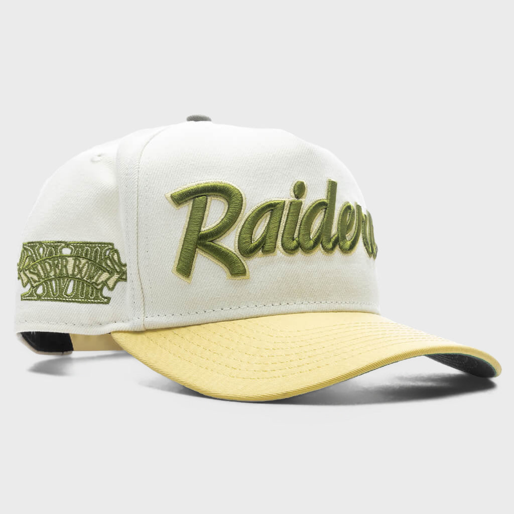 9Fifty A-Frame Snapback Las Vegas Raiders - Chrome/Silver/Yellow