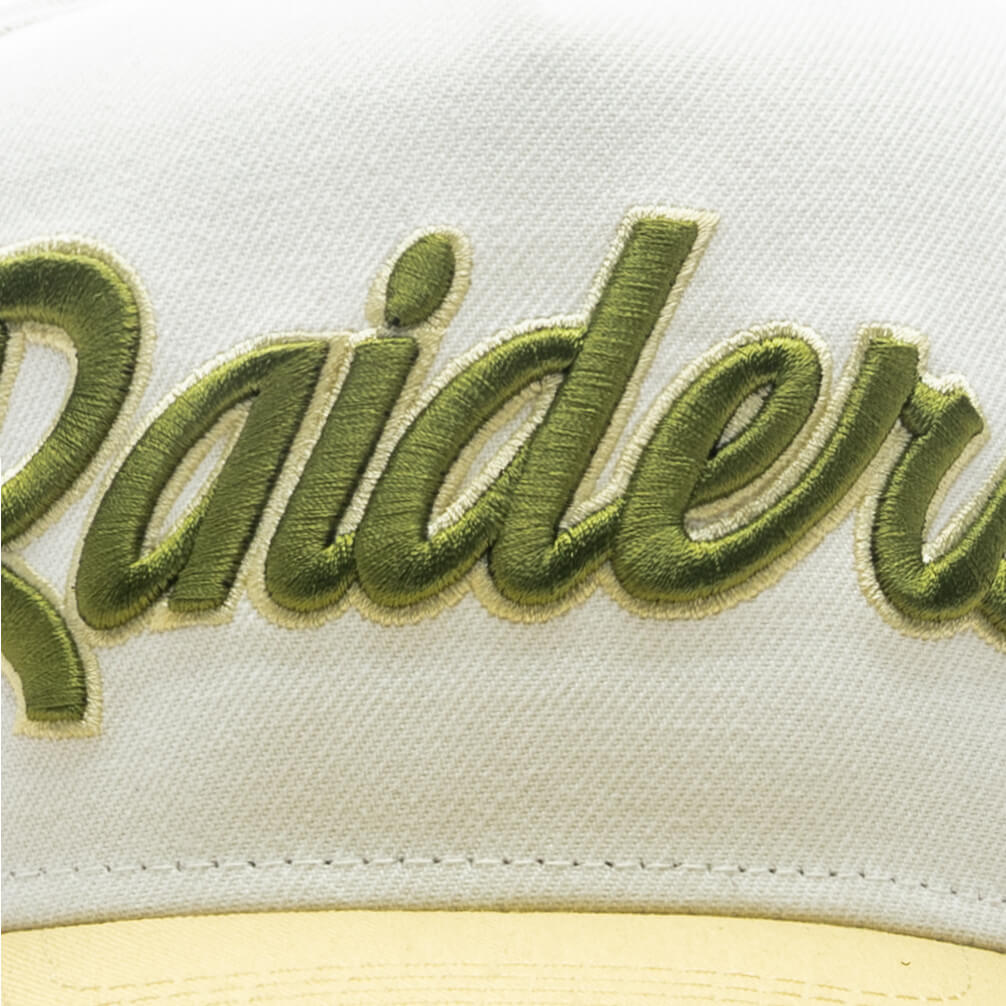 9Fifty A-Frame Snapback Las Vegas Raiders - Chrome/Silver/Yellow