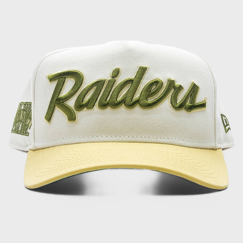 9Fifty A-Frame Snapback Las Vegas Raiders - Chrome/Silver/Yellow
