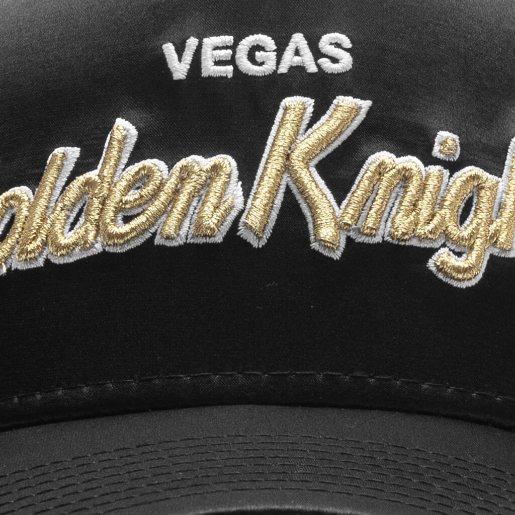 9Forty A-Frame Satin Snapback - Vegas Golden Knights