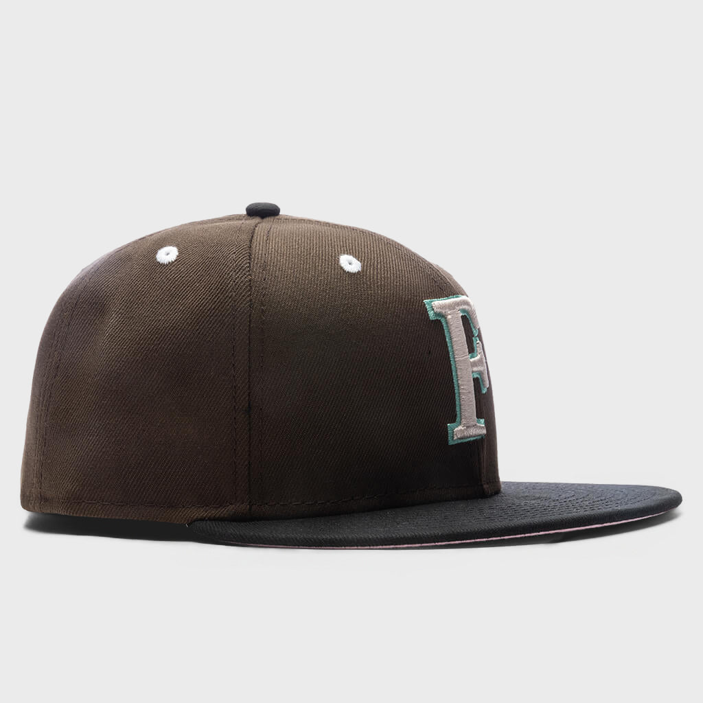 F Logo Antelope Island 59FIFTY Fitted - Brown/Black