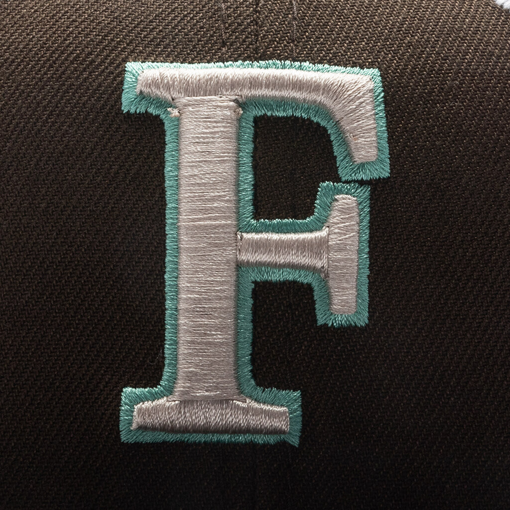 F Logo Antelope Island 59FIFTY Fitted - Brown/Black