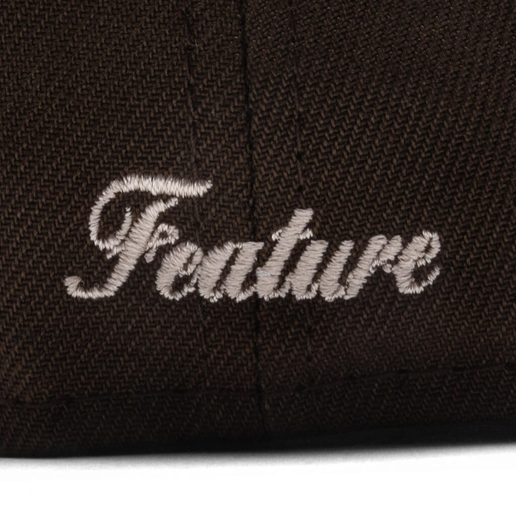 F Logo Antelope Island 59FIFTY Fitted - Brown/Black