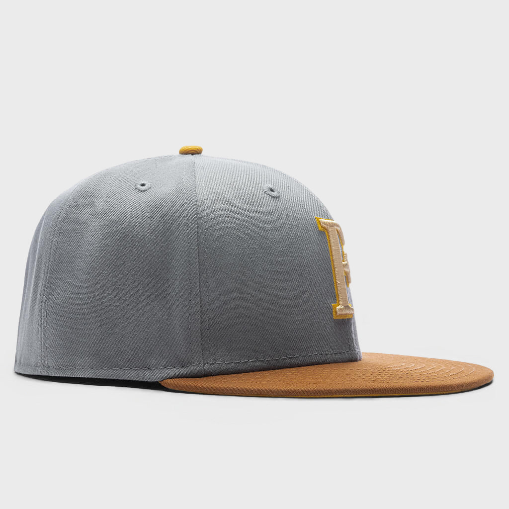 F Logo Fossils Everywhere 59FIFTY Fitted - Gray/Brown