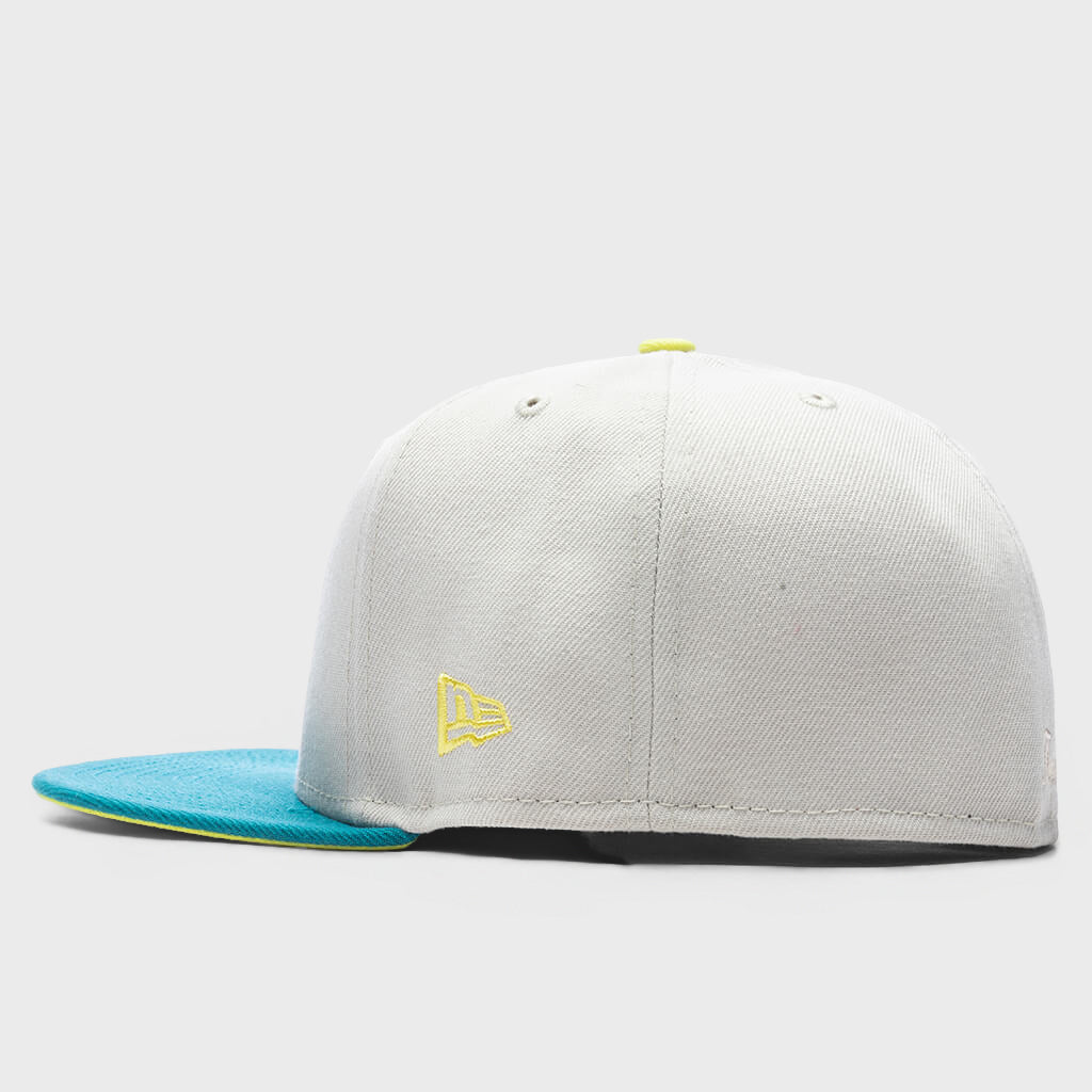F Logo Tree Of Life NBA 59FIFTY Fitted - Stone